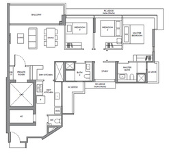 The LakeGarden Residences (D22), Condominium #561638561